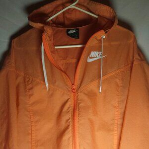 Nike Lightweight Orange Youth Jacket